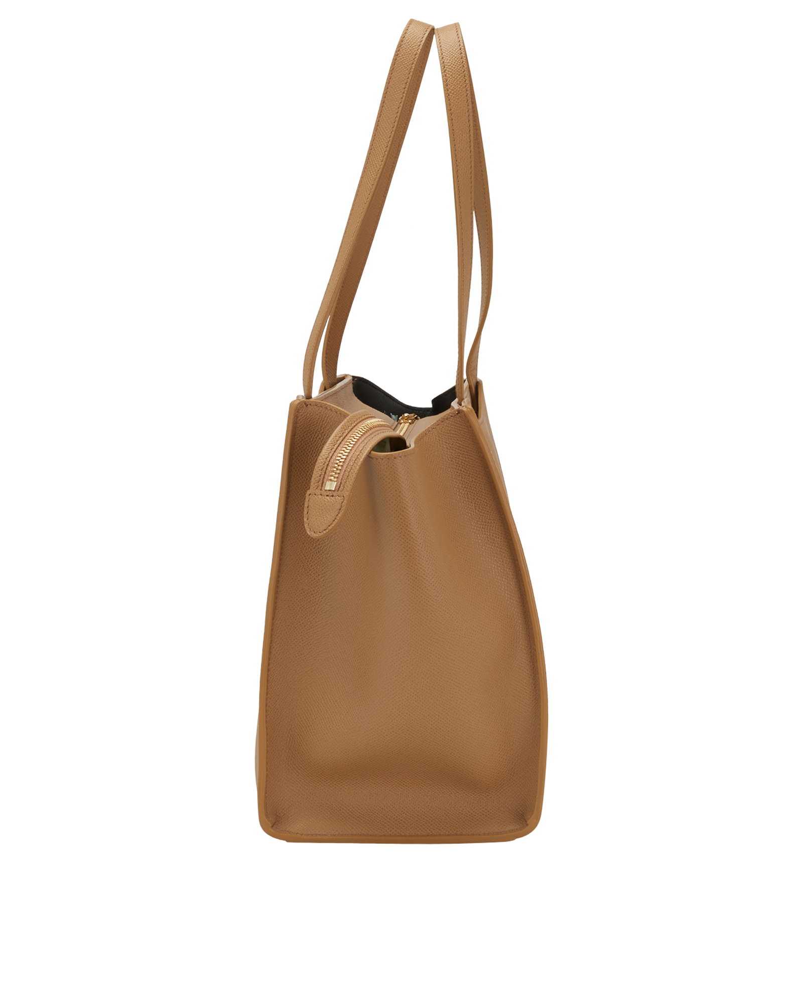 Gemini Tote, &pound;595, Handbags, Beige, Leather, Bottom view